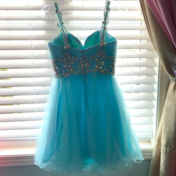 BABY BLUE DRESS - Picture 5 of 8